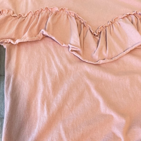 Pink Ruffle Sweatshirt - Picture 2 of 3